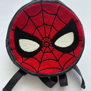 Zara Kids Red and Black Web Design Backpack